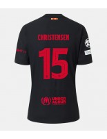 Barcelona Andreas Christensen #15 Venkovní Dres 2024-25 Krátký Rukáv